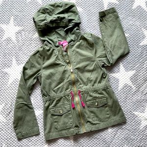 Isaac Mizrahi GIRLS Hunter Green Jacked